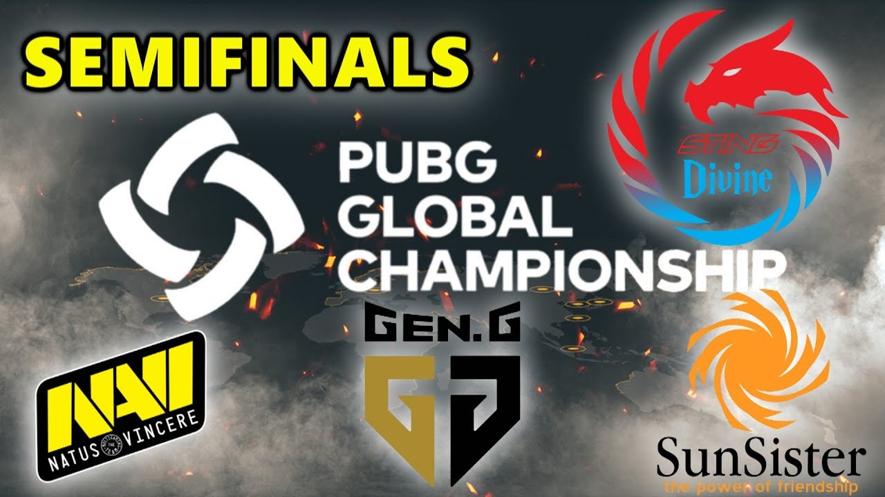 PUBG GLOBAL CHAMPIONSHIP - SEMIFINALS - Sting Divine Esports - Natus Vincere - Gen.G - SunSister