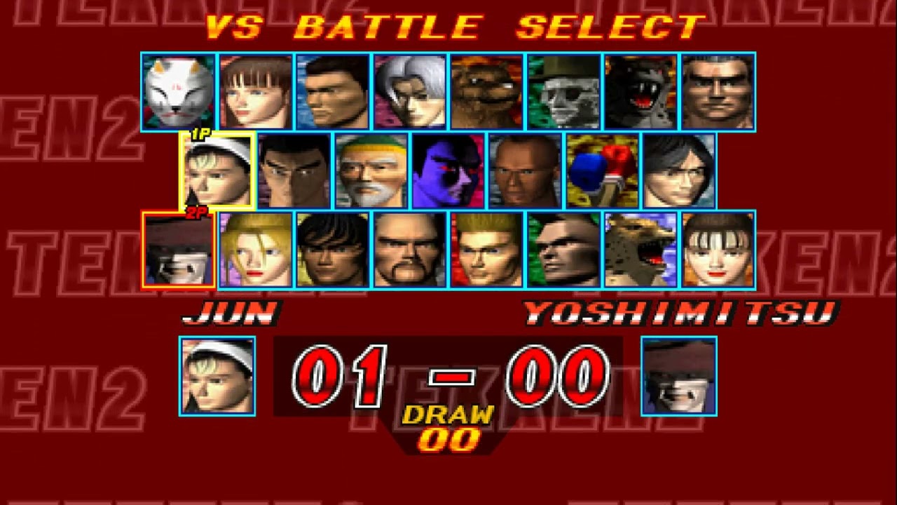 Tekken 2 CPU vs CPU Tournament