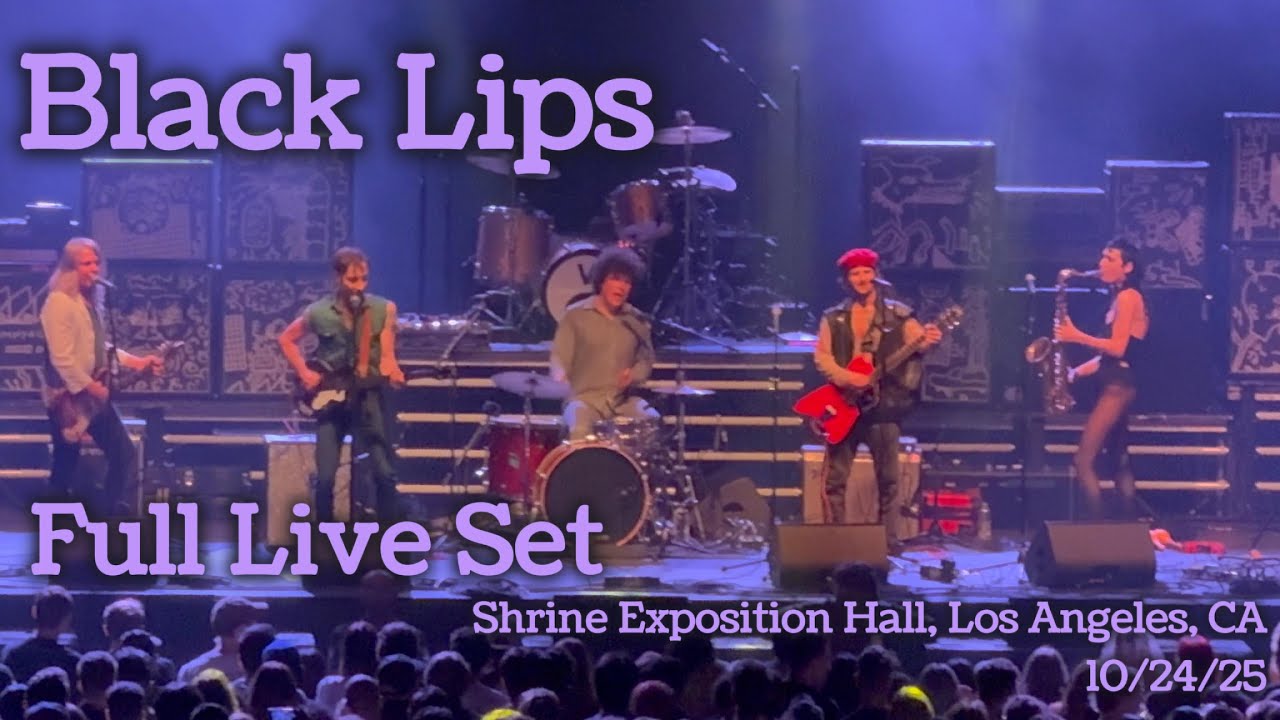 Black Lips - Full Live Set - Shrine Exposition Hall, Los Angeles, CA - 10/24/25