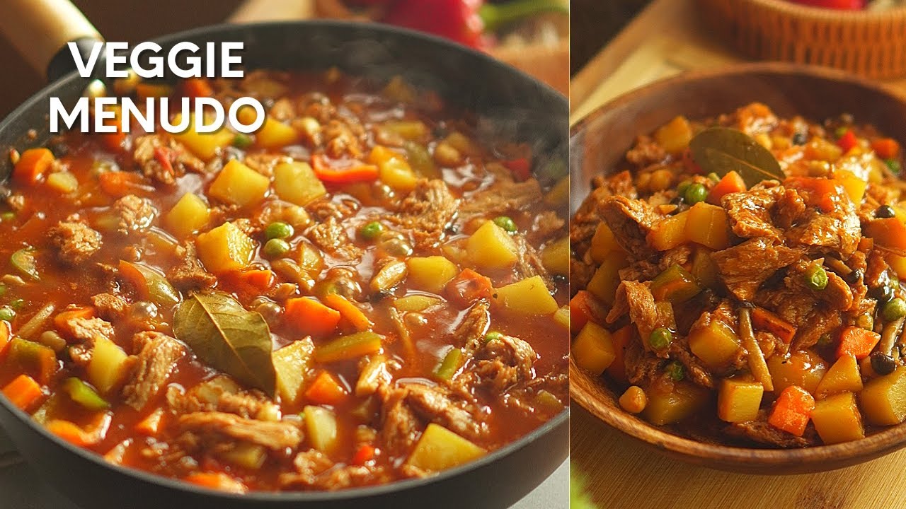 How to cook Veggie Menudo | Vegan and Vegetarian Filipino Menudo Recipe