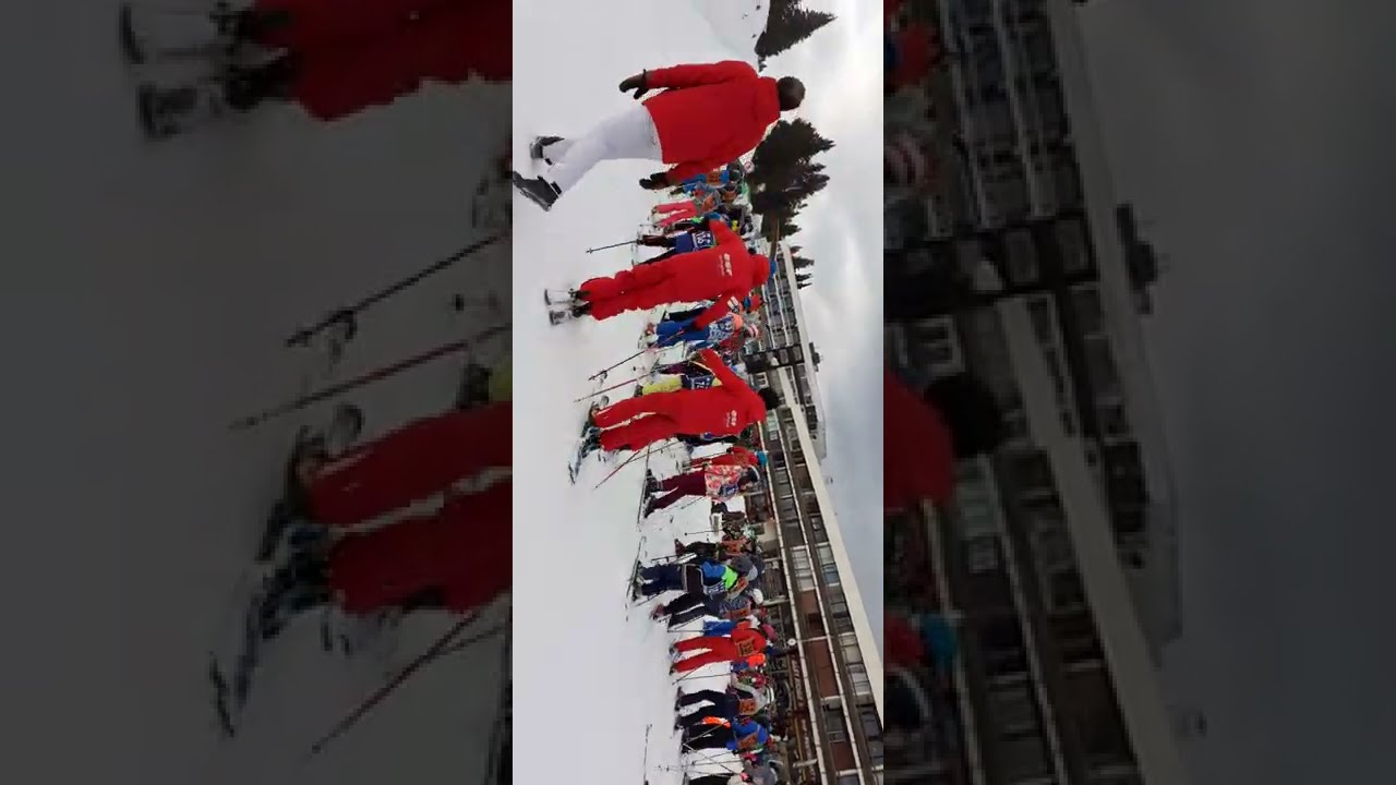 SKI 20/2/22 at Chamrousse France l Elizabeth Untalasco