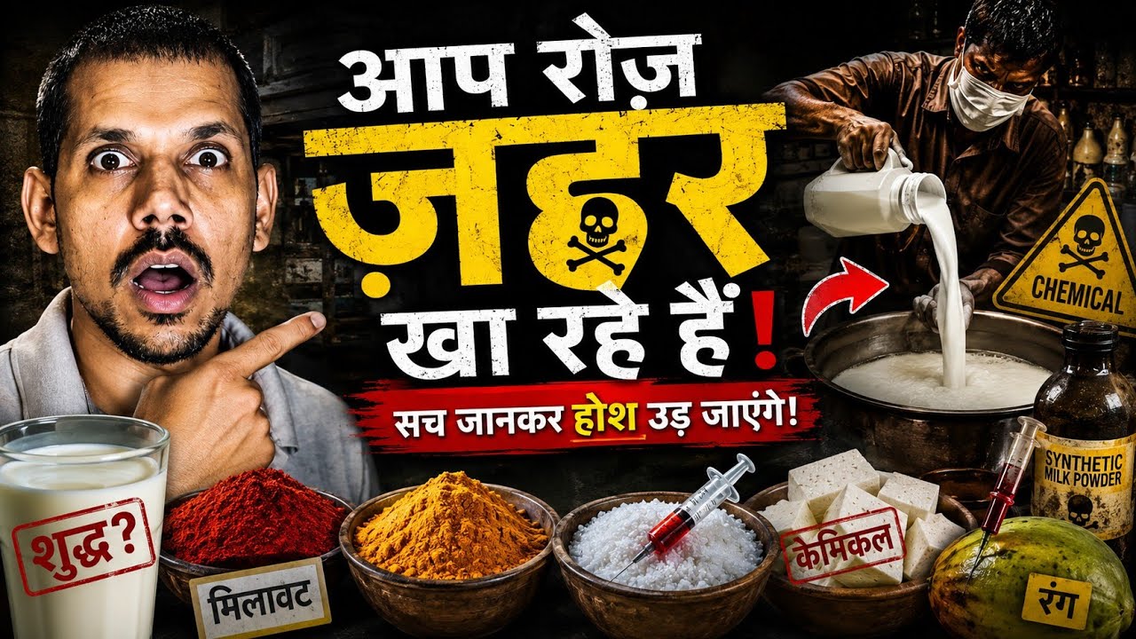 India's biggest food scam! Food Adulteration in India