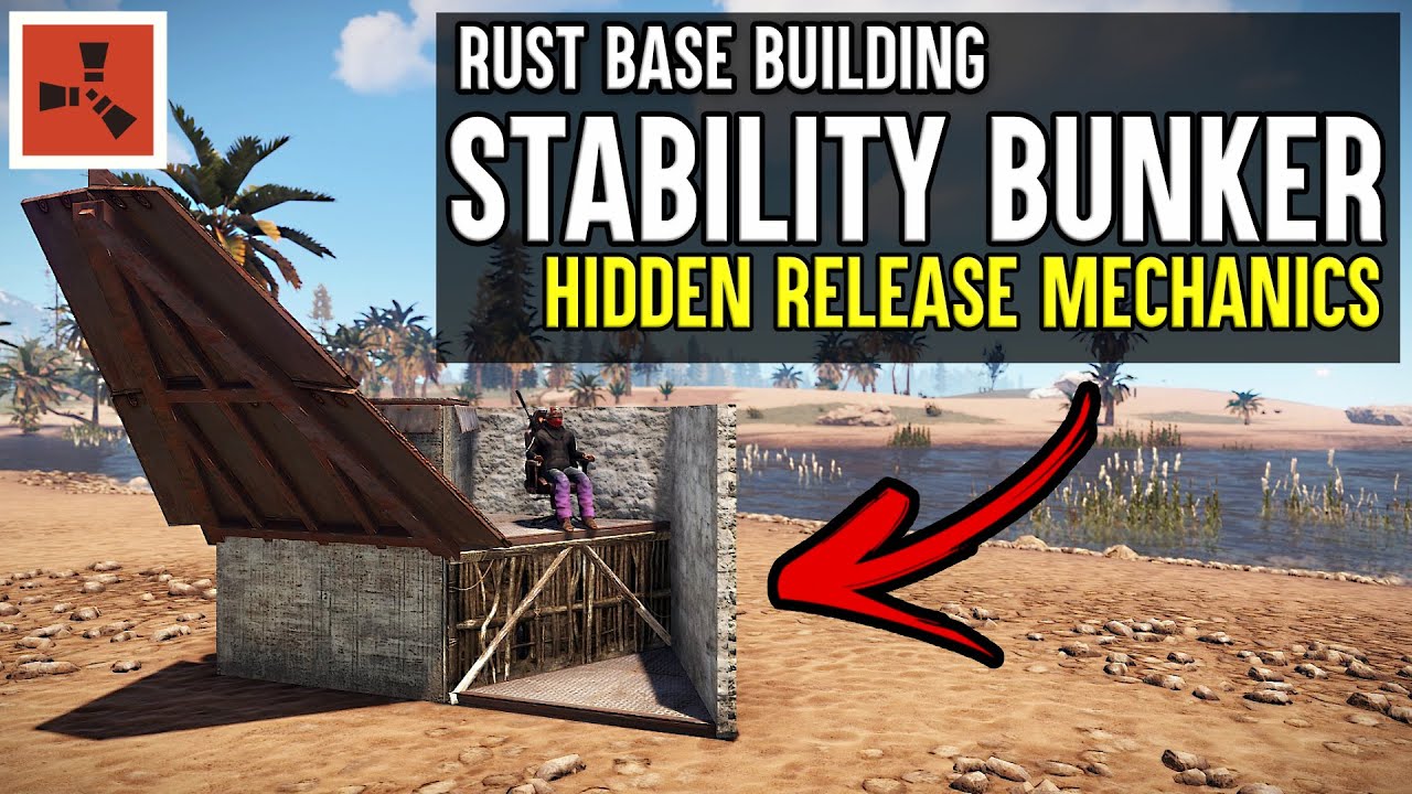 Rust Bunker base - Rust base design - Rust Base Building 2021