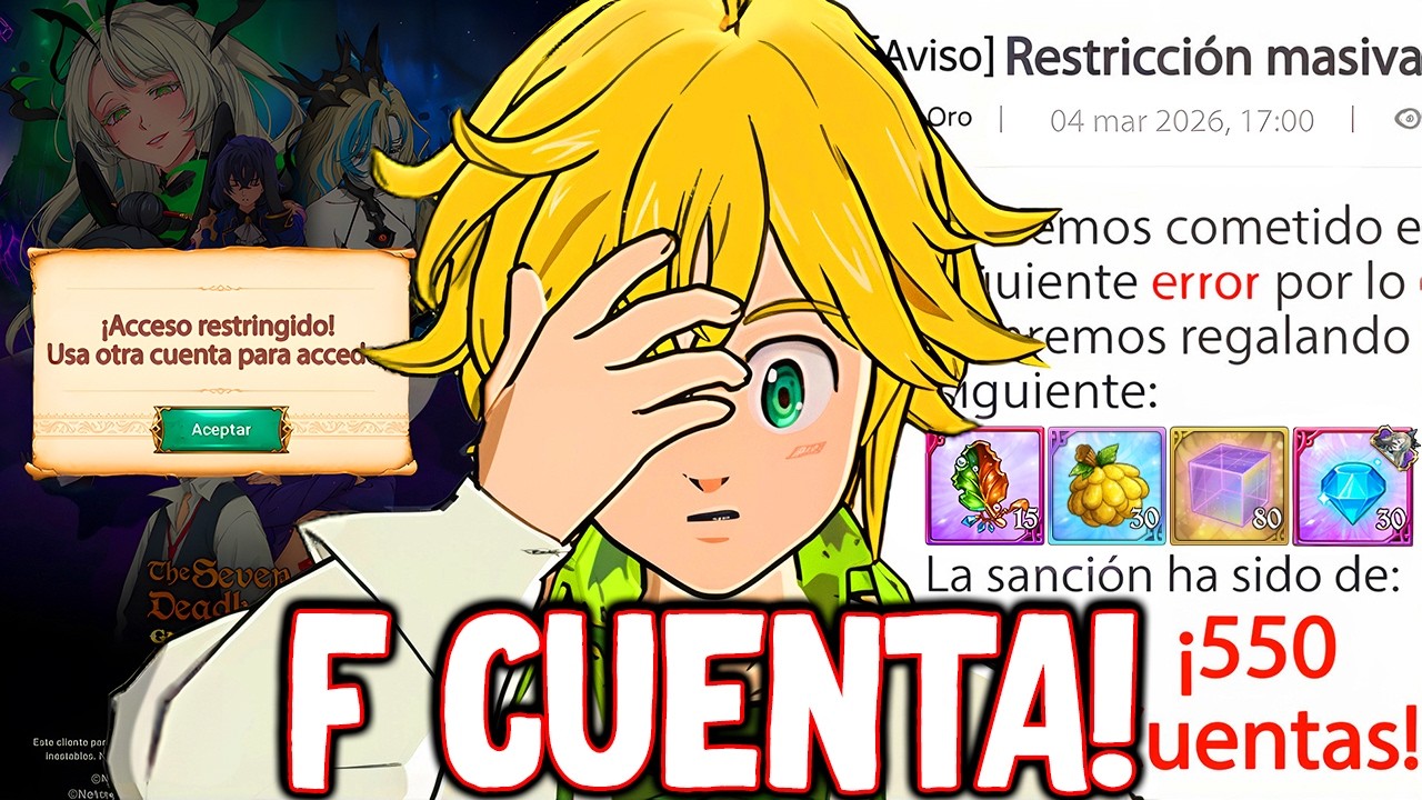 💀&iexcl;NO LO HAGAS!💀 &iexcl;ESTE ES el CASTIGO POR HABERLO HECHO y RECOMPENSAS para los DEM&Aacute;S!🥰 7DS Grand Cross