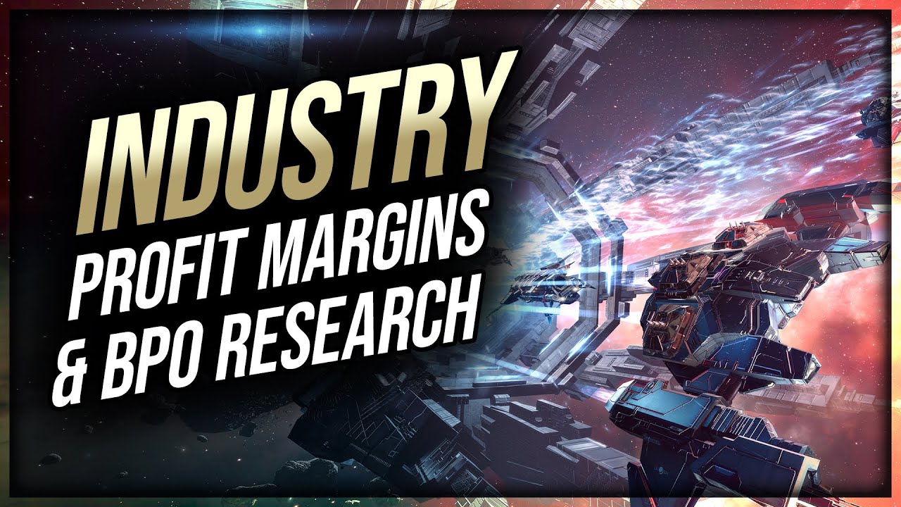 How I Research Profit Margins For Manufacturing In EVE Online