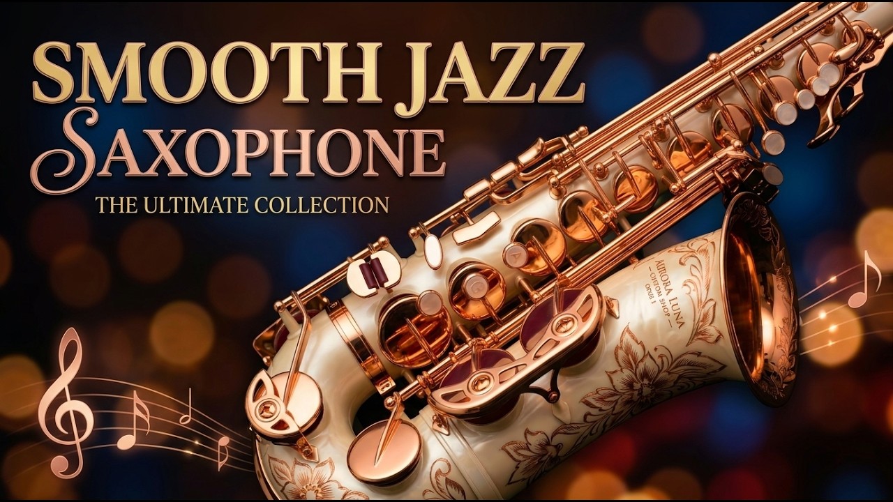 Smooth Sax Jazz Lounge 🎷 Relaxing Saxophone Jazz for Work, Study & Cozy Café Ambience'
