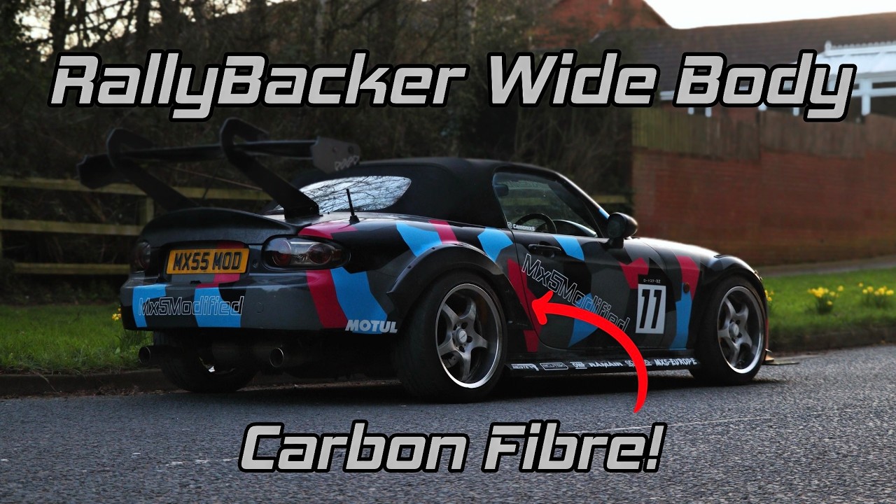 I Made My MX5 NC WIDE… Rallybacker Arches Install!