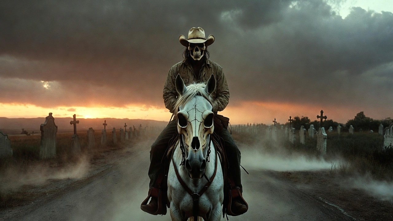 Face to Face with the Last Dusty Skull Rider on the Forgotten Grave Road #darkcountry