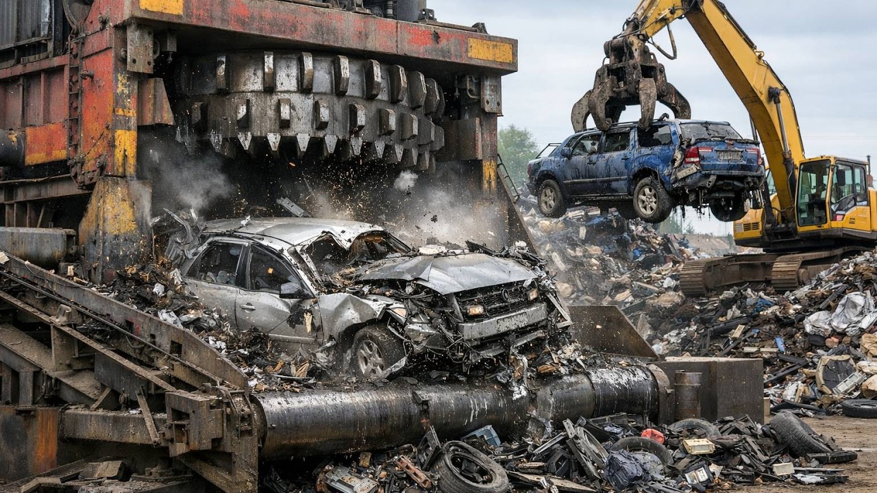 Nothing Is Indestructible | Extreme Industrial Crushing Technology