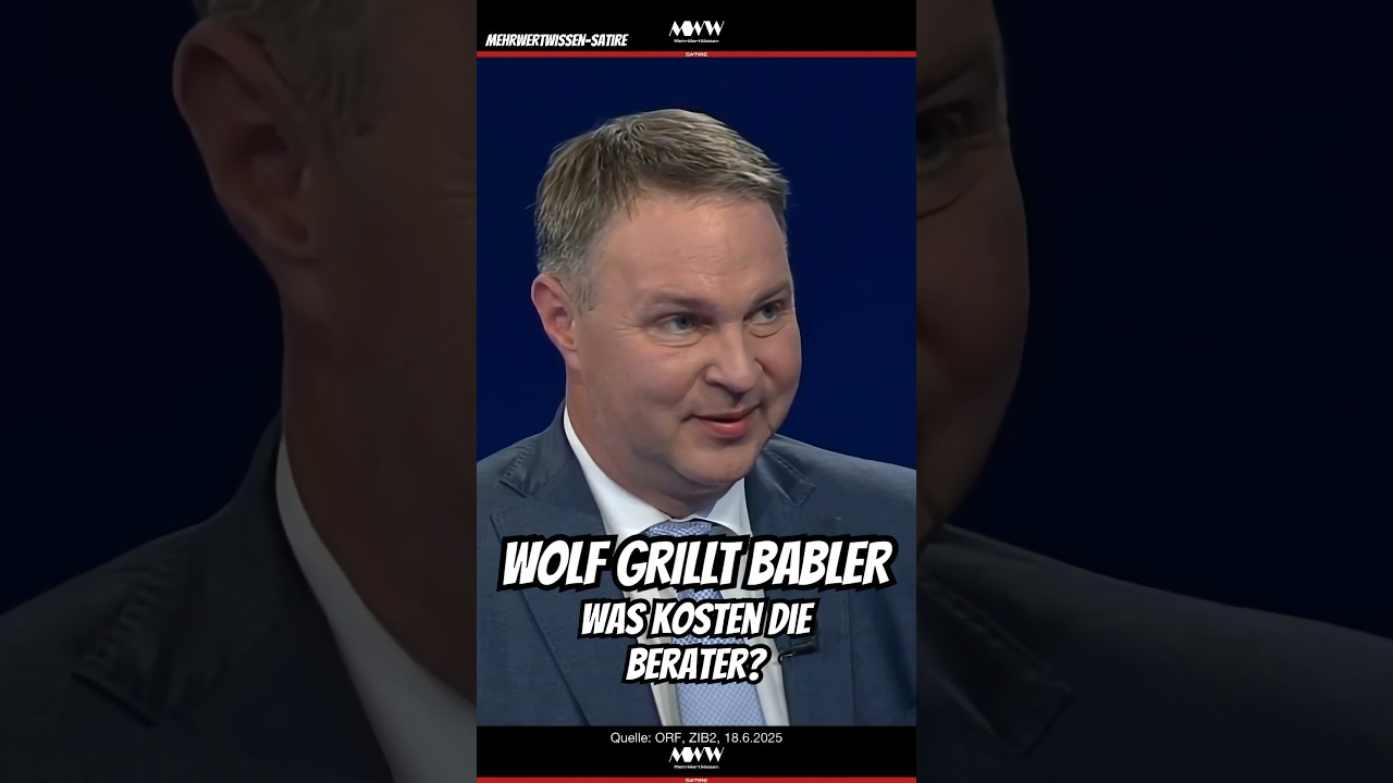 Babler Klassiker | Wolf grillt Babler | Was kosten die Berater?