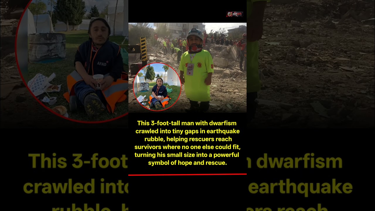Hero in the Earthquake Rubble
