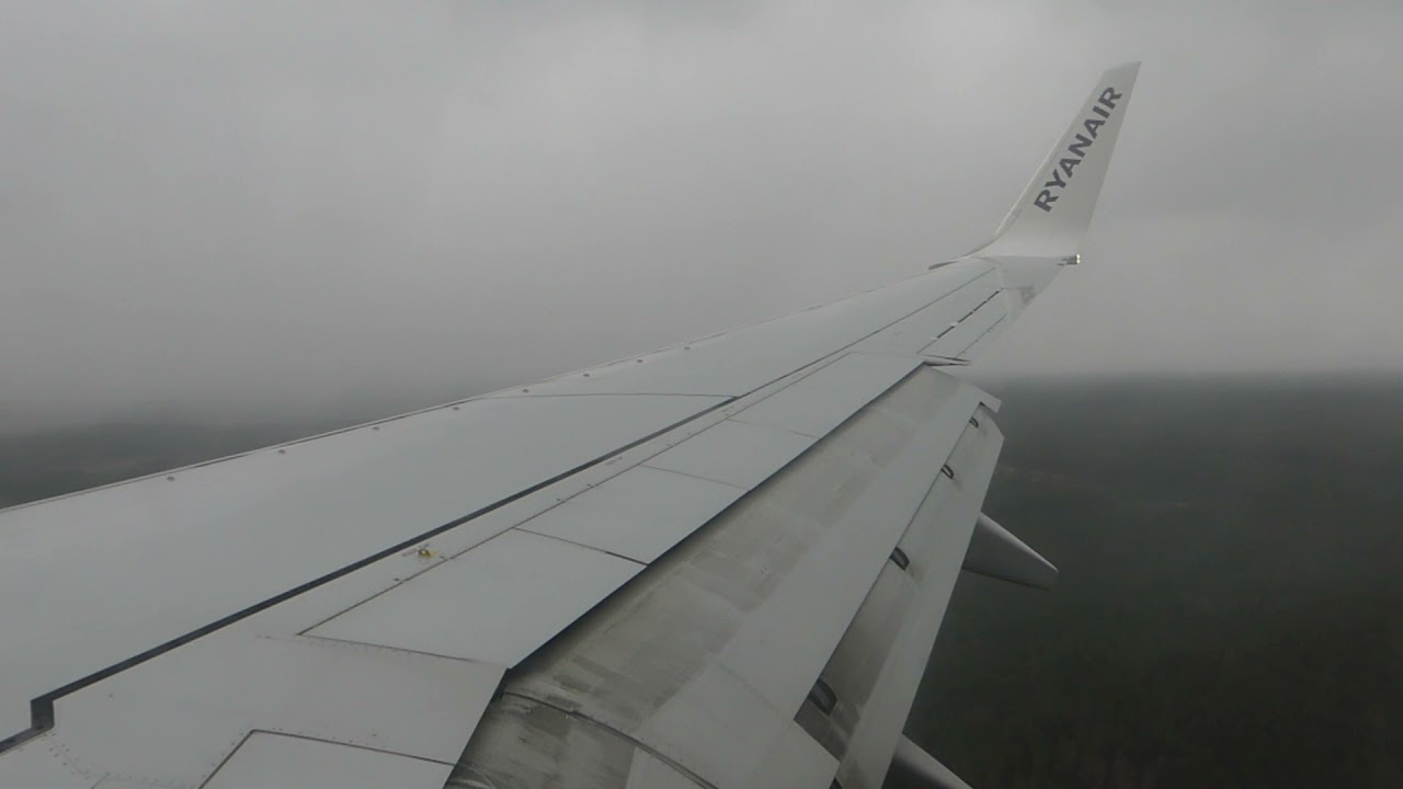 Landing FR6893/RYR5KG Katowice (KTW/EPKT) runway 27