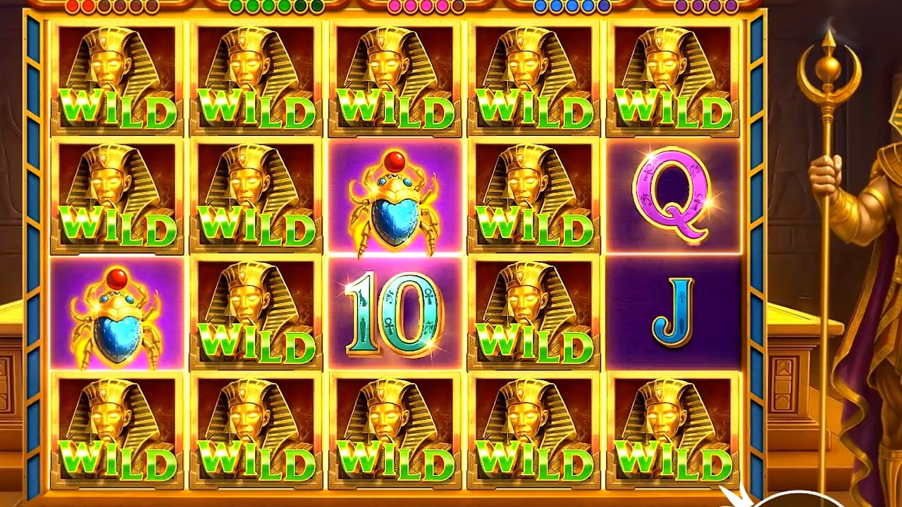Treasures of Osiris Builds Up the Coins and Wilds for Some Big Wins