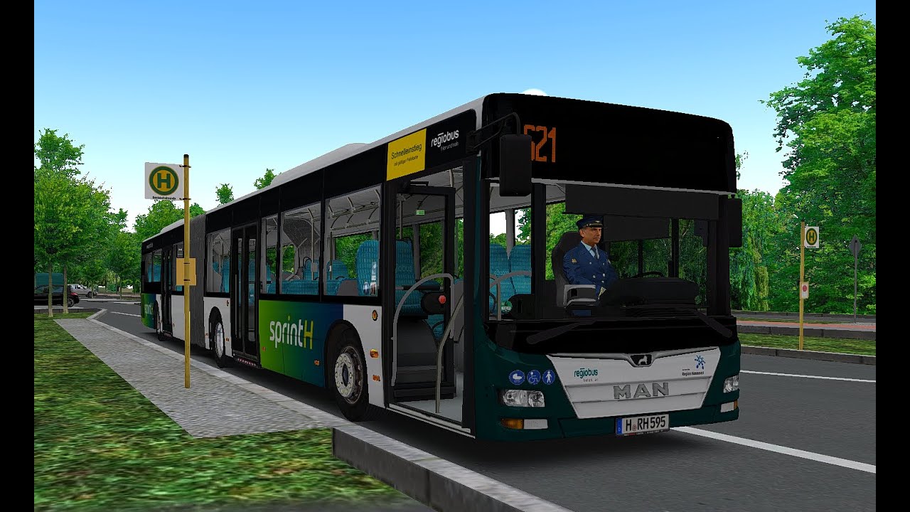Let's Play Omsi 2 Berlin X10 MAN A23 regiobus Hannover