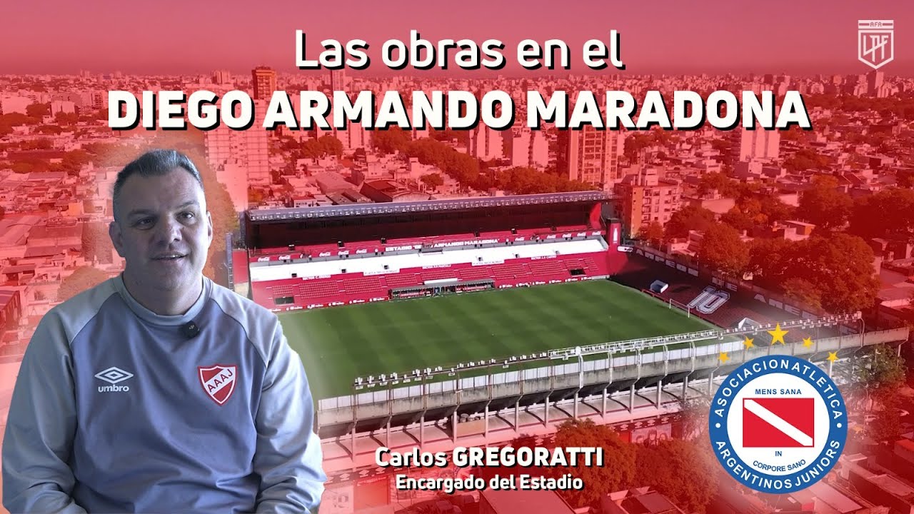 NUEVAS OBRAS EN EL ESTADIO DIEGO ARMANDO MARADONA