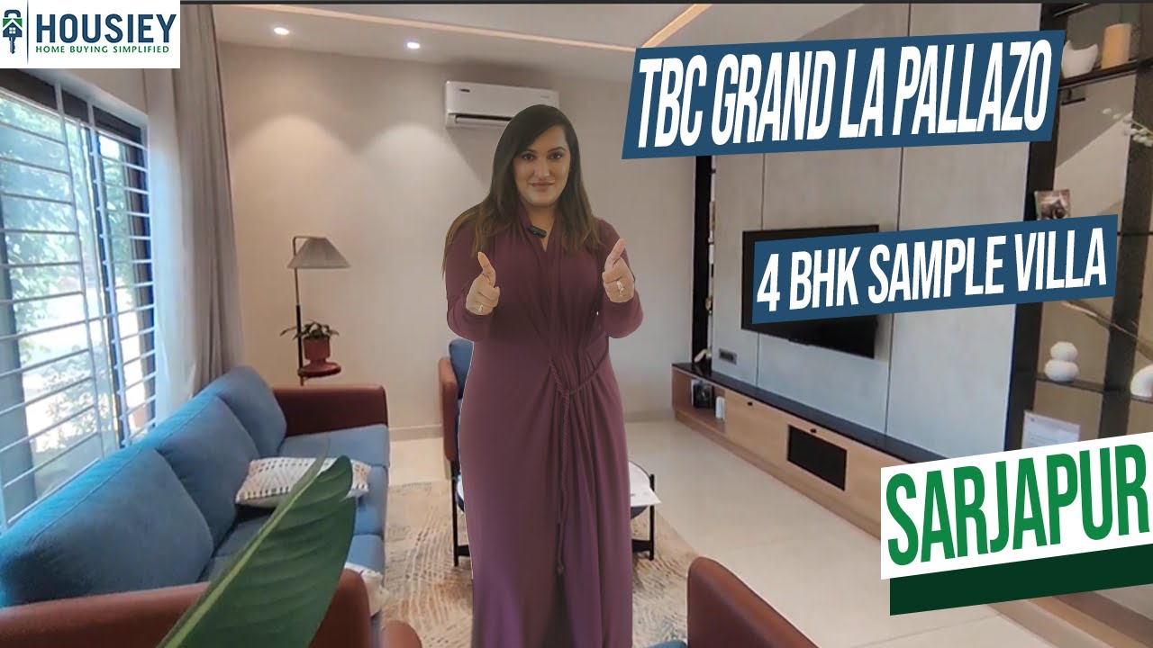 TBC Grand La Palazzo | 4 BHK Sample Villa Tour [2025] | TBC Homes Infra Corp Sarjapur