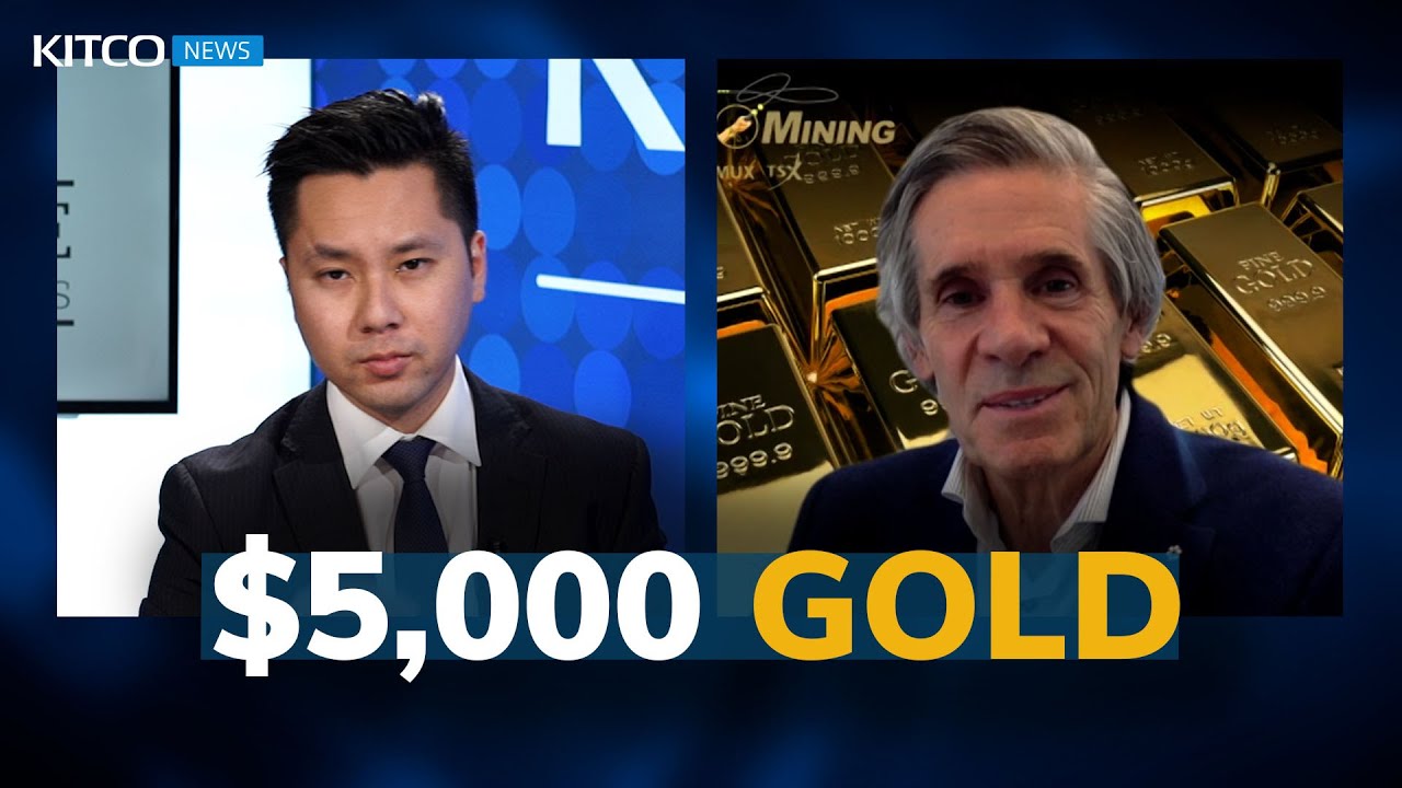 $5,000 gold price 'is not that far out' - Rob McEwen