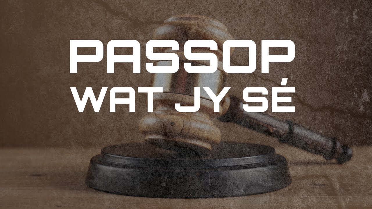 Pastoor Des en Channie: Passop wat jy sè