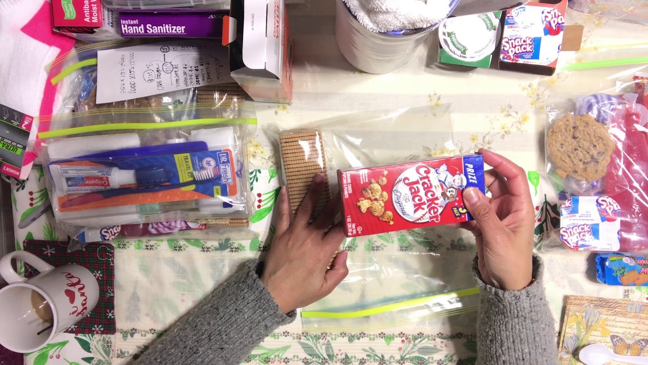 DIY - Dollar Tree Christmas Blessing Bag for the Homeless - $14 FOR 12 Kits