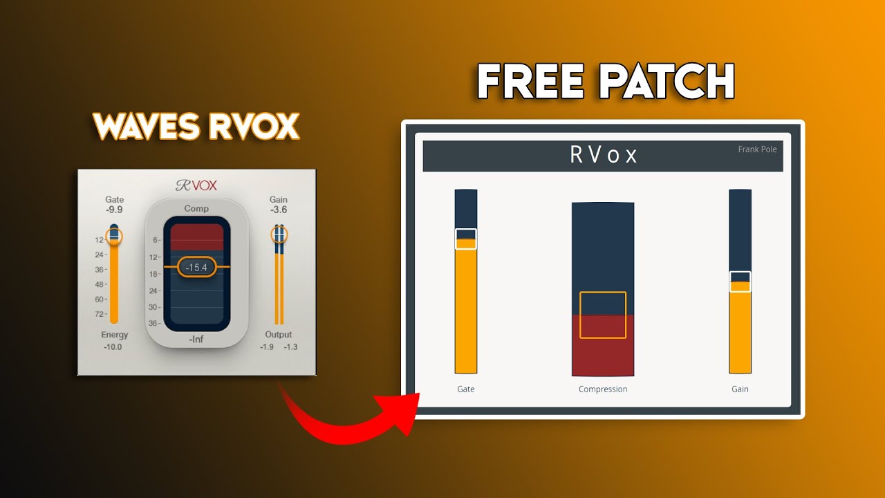 Я создал клон WAVES RVOX в PATCHER [СКАЧАТЬ БЕСПЛАТНО]