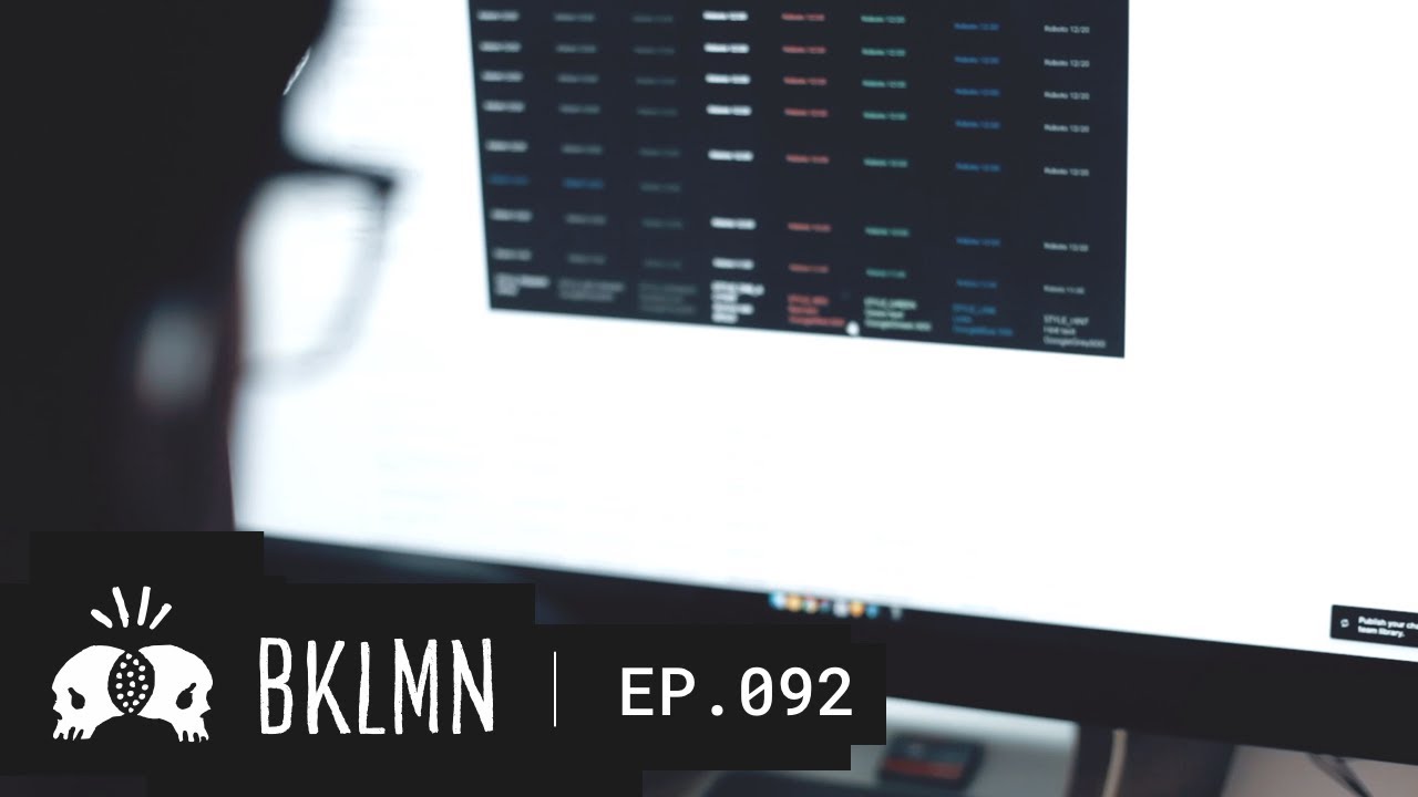 Designing the Browser in the Browser, Figma Screenshare  ::  BKLMN Vlog #92