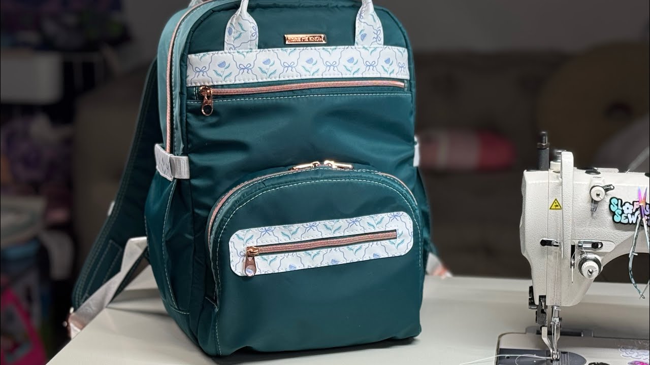 Cutting The Emma Backpack from Sincerely Jen Pattern Co