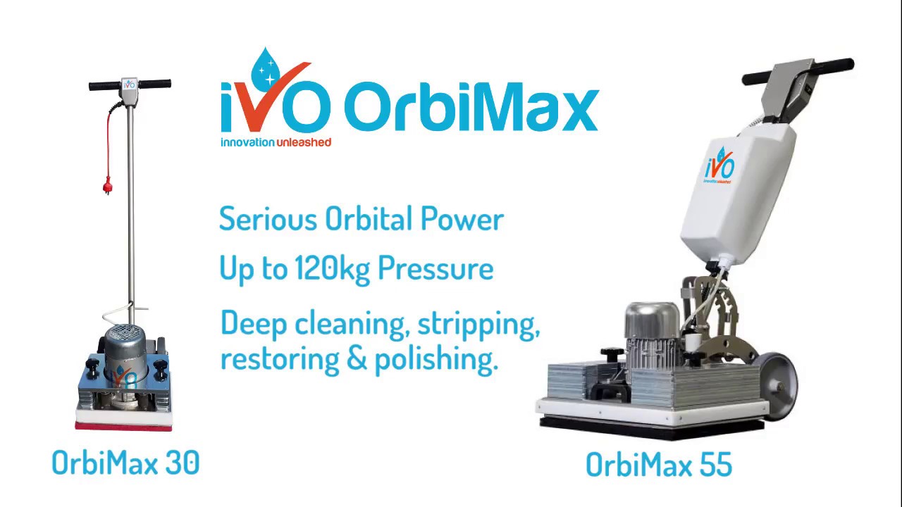 iVo OrbiMax Intro - Heavy Duty Orbital Floor Cleaning Machines