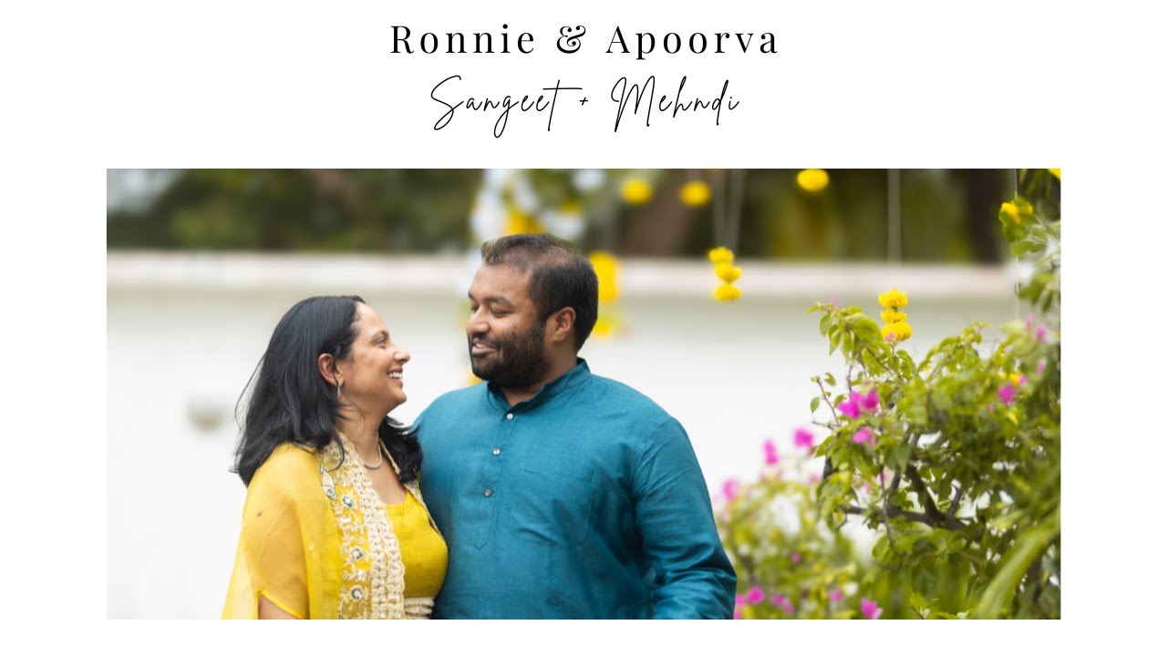 Sangeet & Mehndi Candid Video | Ronnie & Apoorva | Amrita Studios Photography