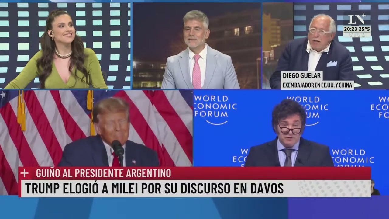 Diego Guelar habló del elogió de Tévez a Milei: 
