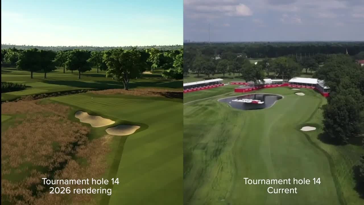 Side-by-side video shows planned changes for Detroit Golf Club's North Course