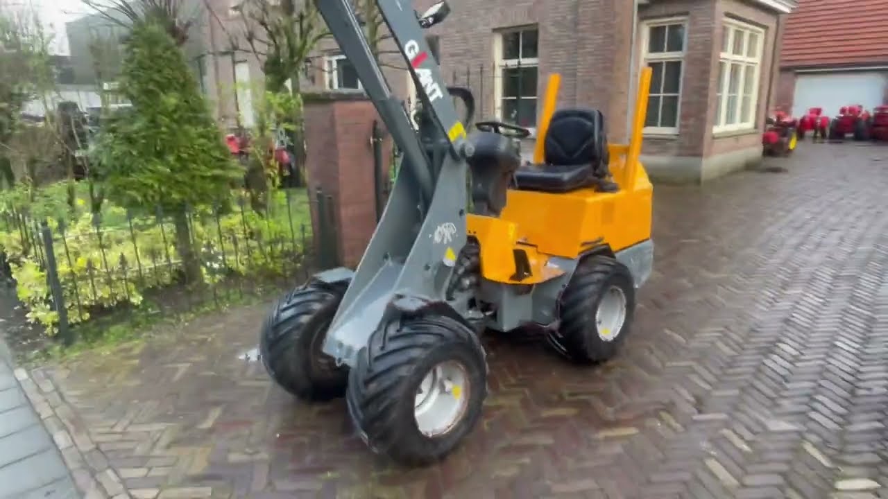 giant s263 radlader / kniklader / shovel / kompaktlader