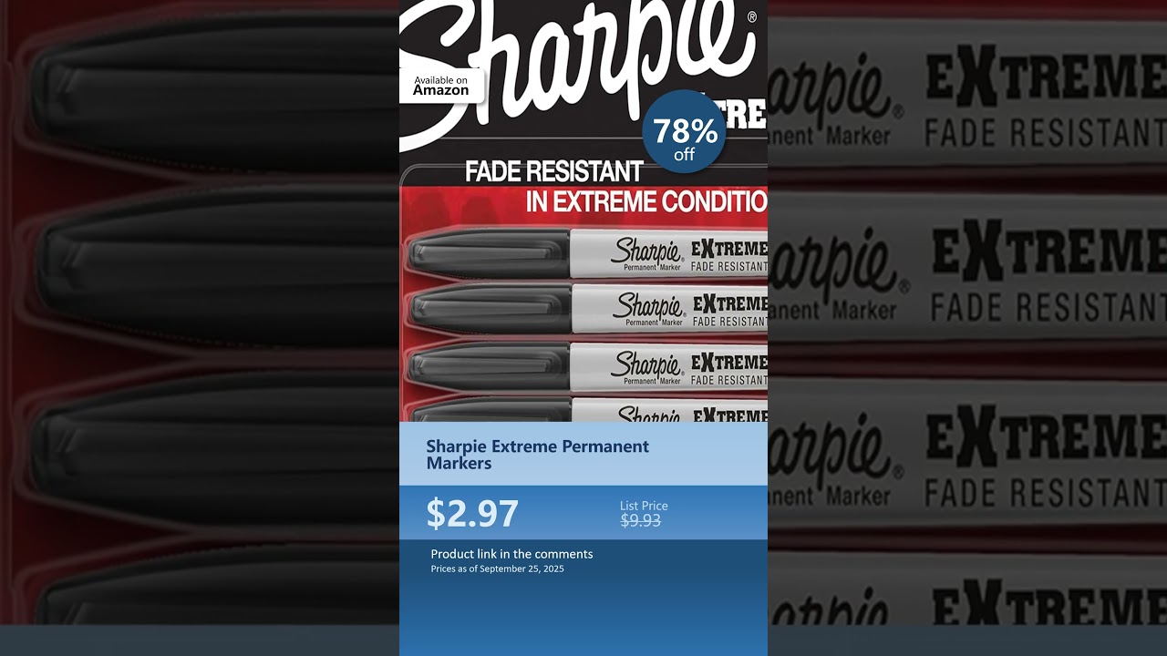 Sharpie Extreme Permanent Markers