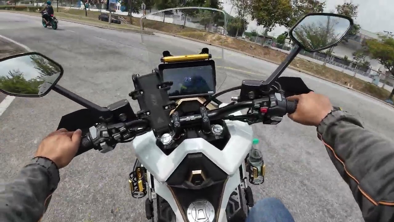 Rider Modenas Elit Test Ride ZONTES 368G