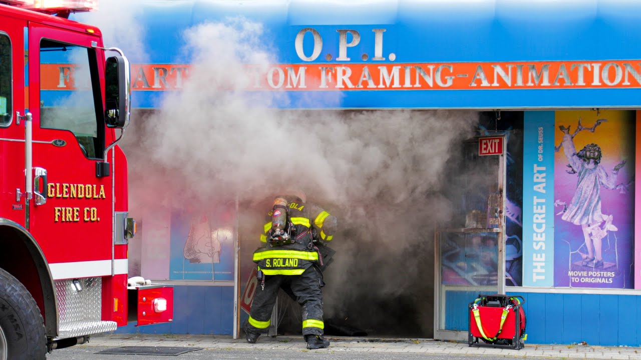 Two Alarm Commercial Building Fire Wall Township New Jersey 5/3/24