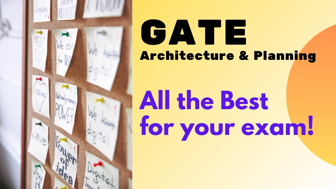 GATE - Best of luck for your exam 💯