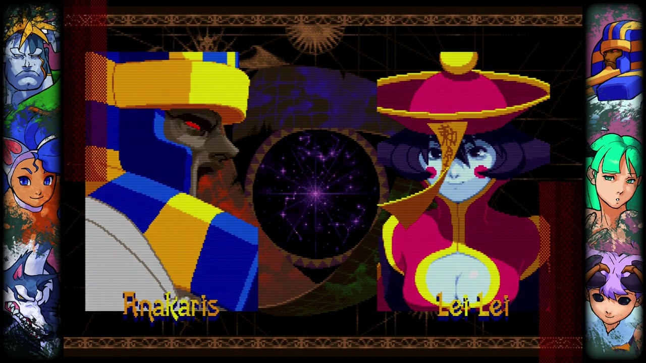 Vampire Savior - Gameplay do Anakaris.