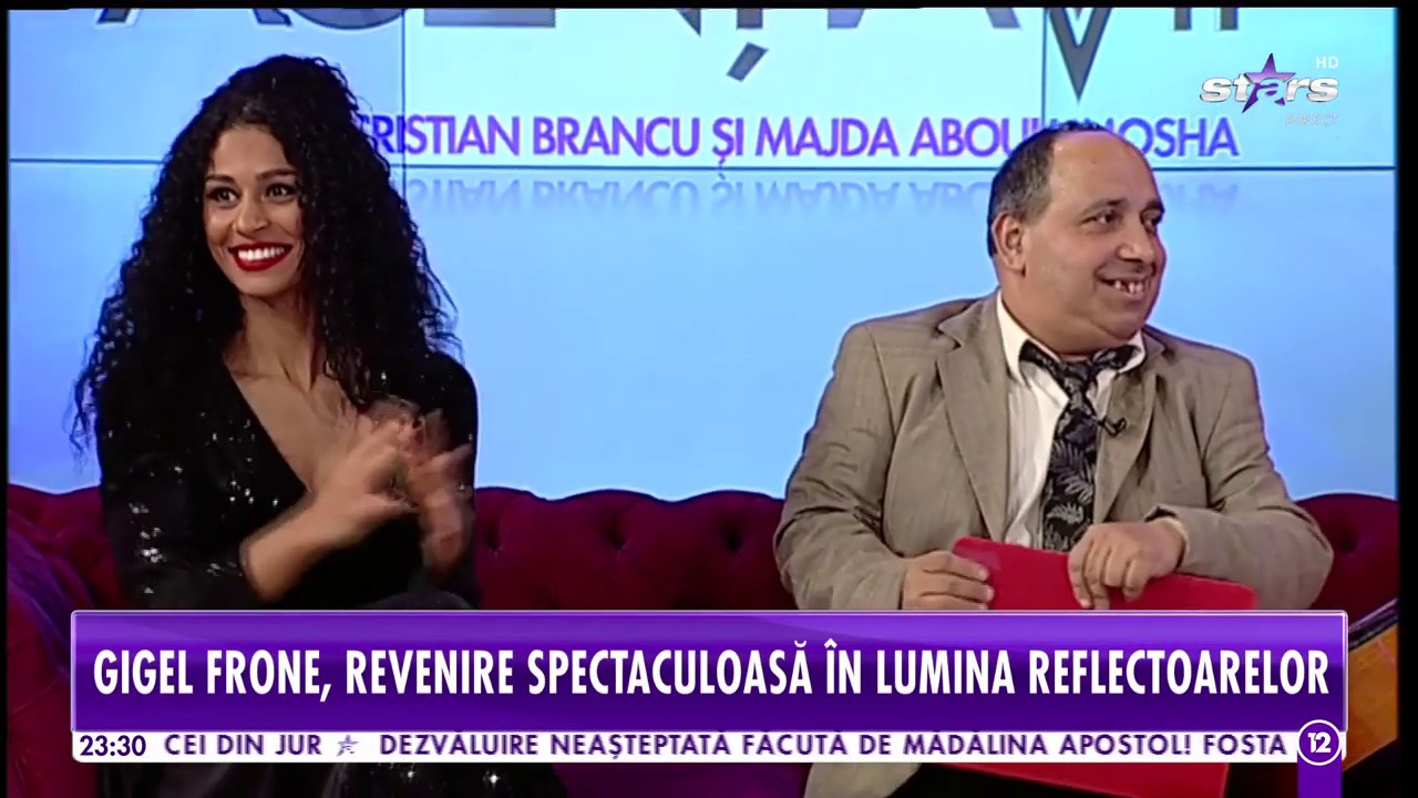 Gigel Frone, revenire spectaculoasă în lumina reflectoarelor! 