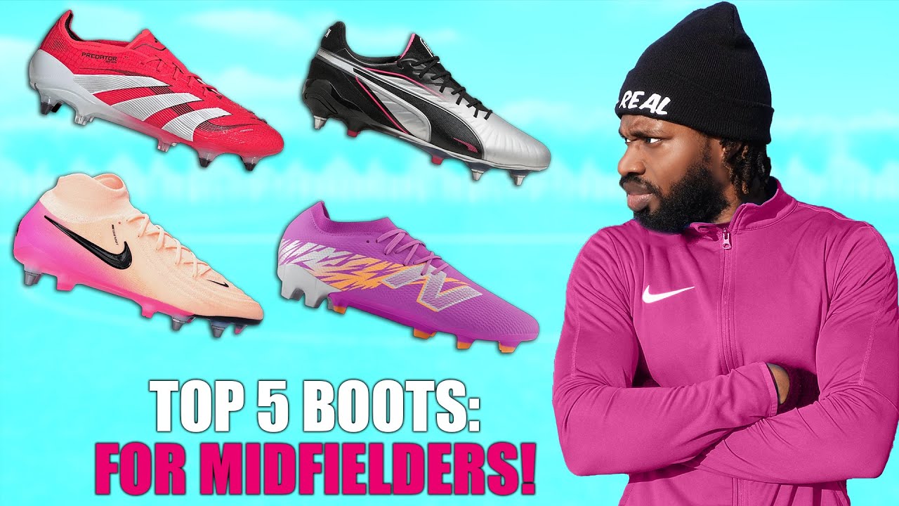THE BEST MIDFIELDER FOOTBALL BOOTS OF 2025!