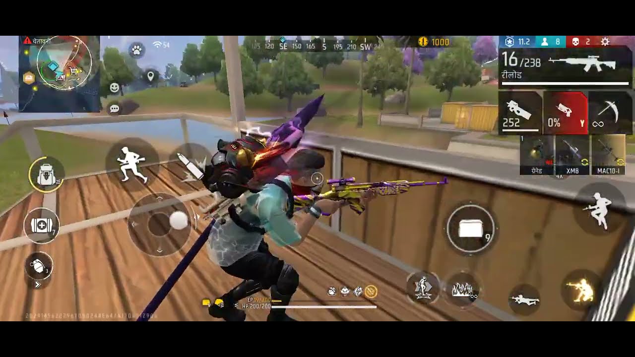 BR Rank में SKS का खतरनाक Headshot 🔥 One Tap Finish | Free Fire