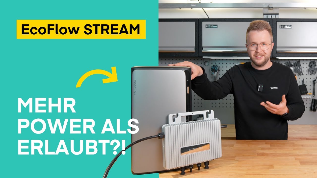 Mehr als 800 W fürs Balkonkraftwerk? EcoFlow Stream macht’s möglich!