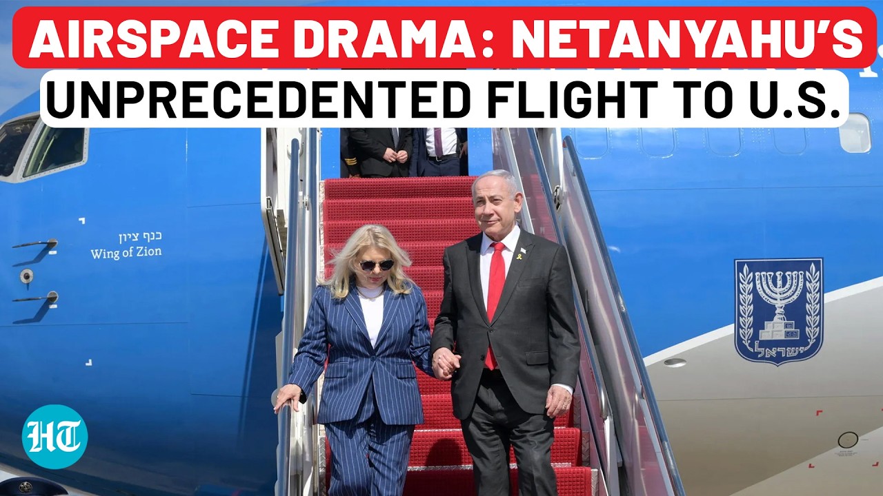 Netanyahu's Life In Danger Ahead Of Trump Meet On Hamas? Israeli PM&rsquo;s Unprecedented Flight Detour