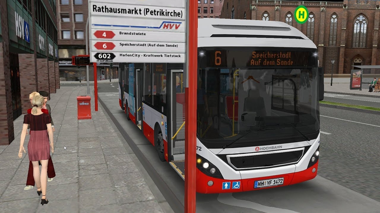 OMSI 2 Add-On Hamburg HafenCity - Volvo 7900 Hybrid - Line 6 2/2