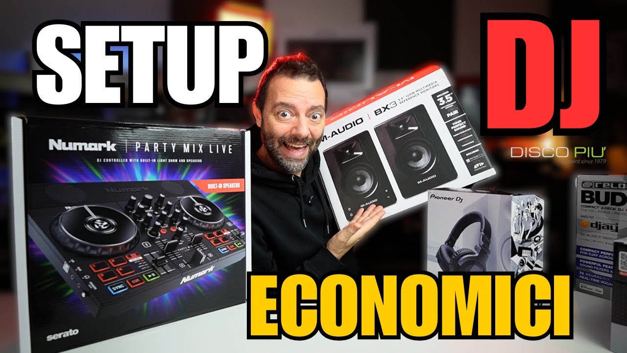 Migliore attrezzatura DJ per iniziare | CONSOLE - CUFFIE - CASSE -  DJ| Discopiù