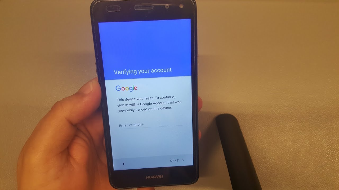 Huawei Y6 2017 MYA-L41.Remove google account.Bypass FRP.Without Box or PC.