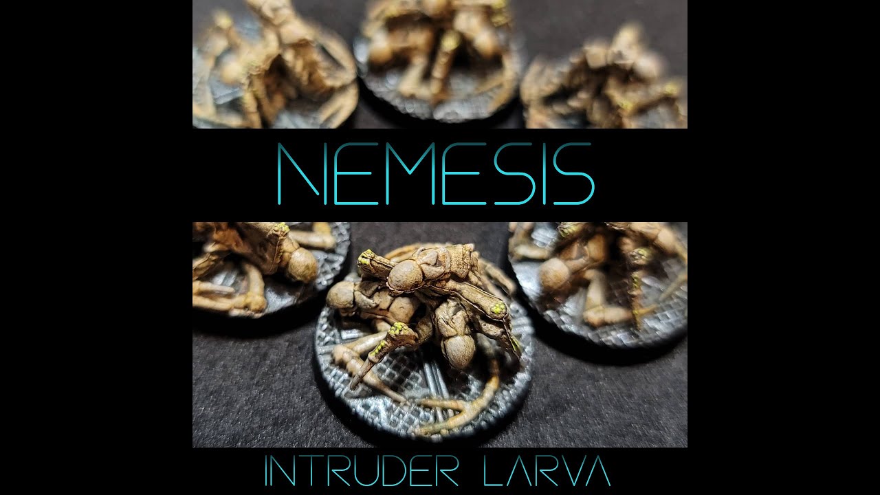 HOW TO PAINT EASY Nemesis  Intruder Larva