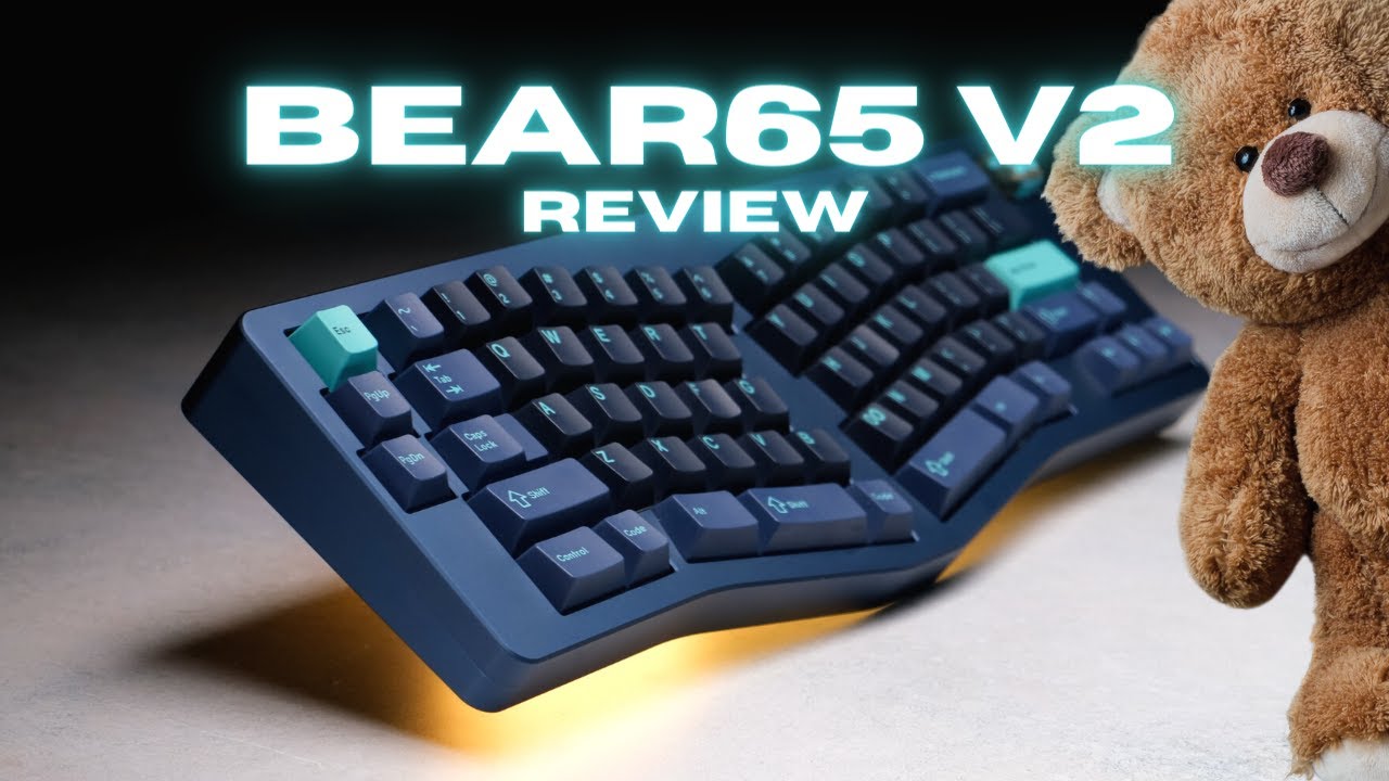 A Very Well Rounded Alice Keyboard | Bear65 V2 Review