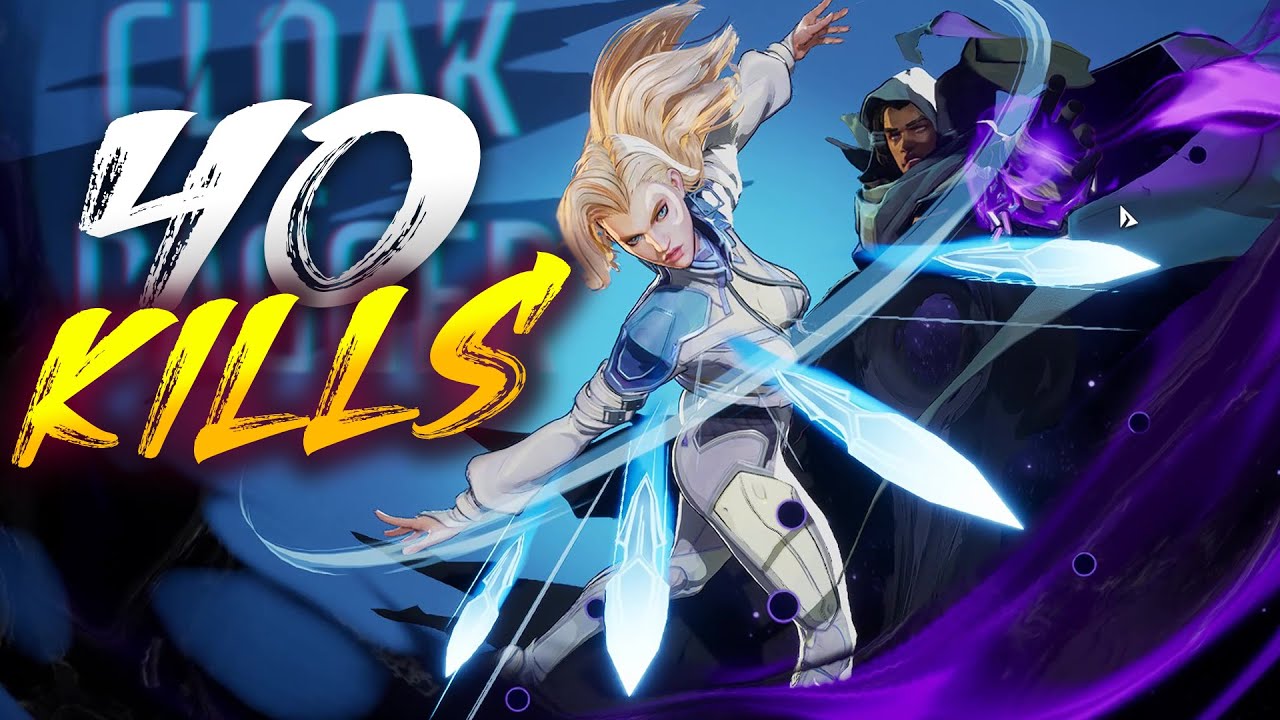 Getting 40 kills with Cloak & Dagger in Marvel Rivals!!