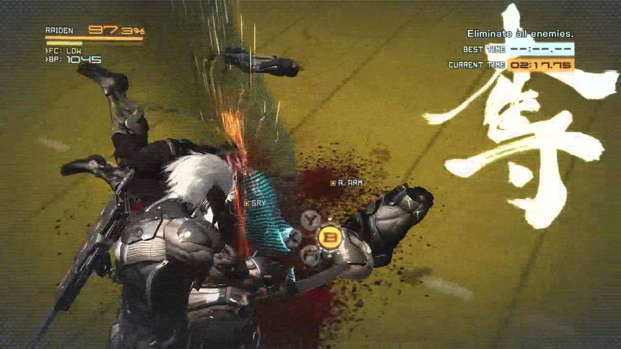 [3] Высокоинтенсивные кибернетические удары (Metal Gear Rising: Revengeance с GaLm)