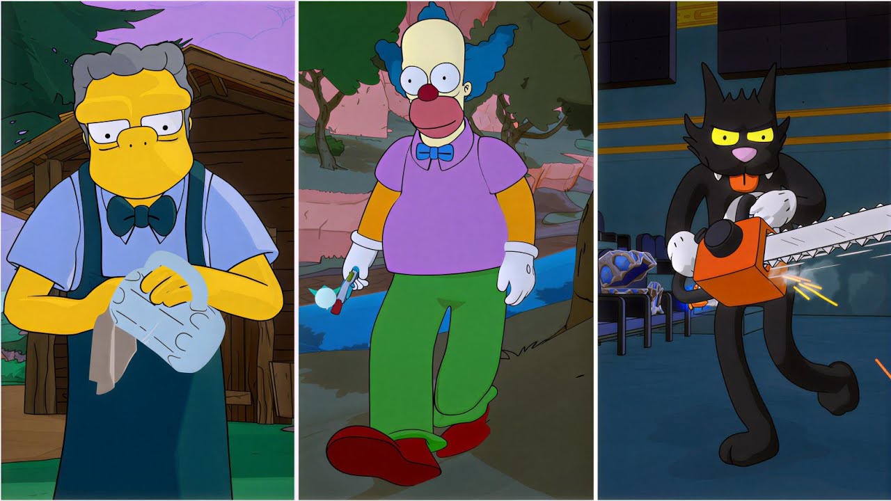 All The Simpsons Boss Locations Guide (Moe, Scratchy, Witch Marge, Evil Homer, Krusty) in Fortnite