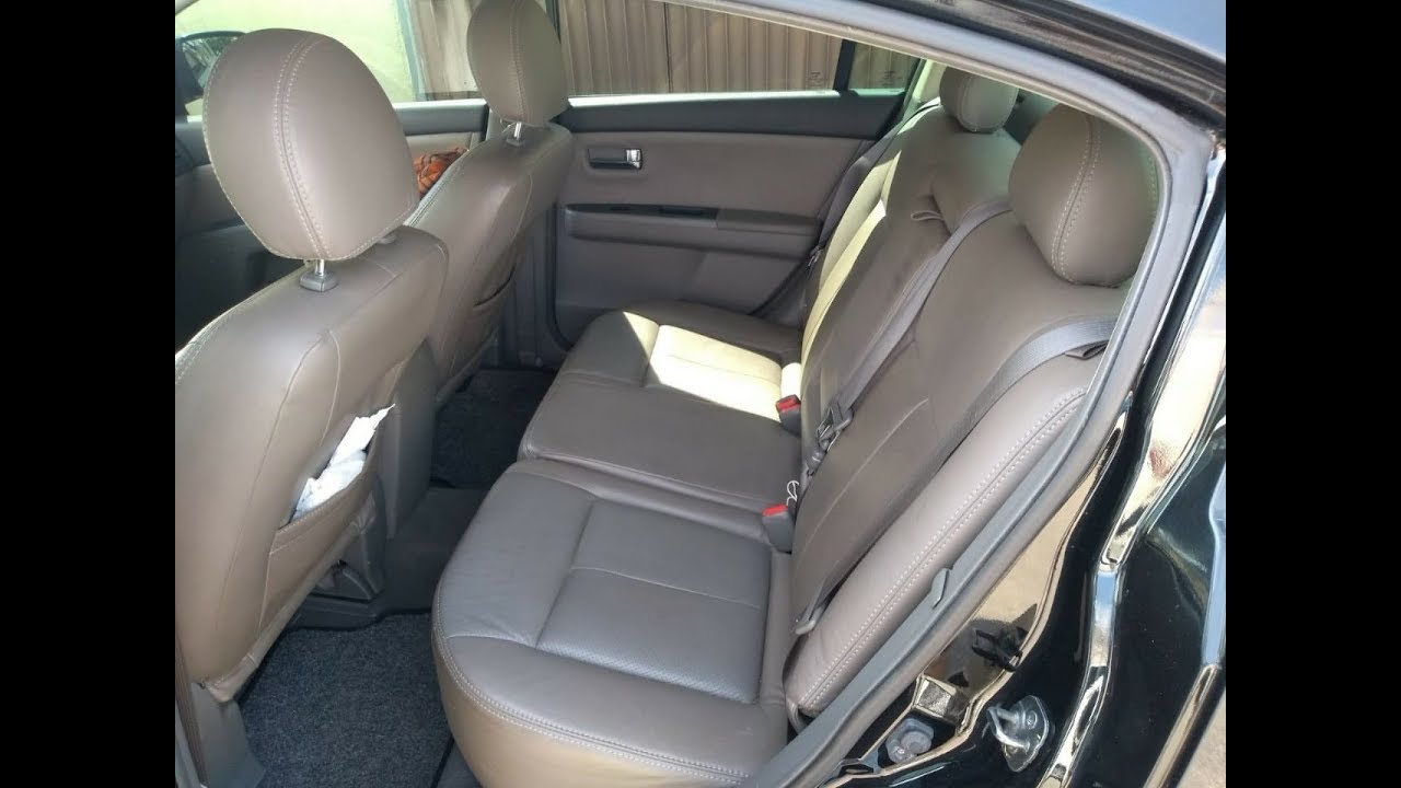Nissan Sentra: Como dobrar o banco traseiro PASSO A PASSO